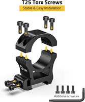Anillas de Precisión para Mira Telescópica CVLIFE - Compatibles con 21 mm y Más - 2 Piezas Accesorios de Caza