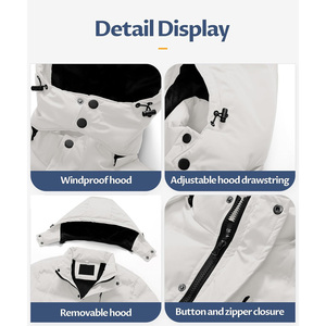 Chaqueta Parka de Invierno Personalizada para Hombre con Acolchado Grueso, Capucha Ajustable, Cremallera Suave y Duradera, Ropa de Marca Privada Verificada - Product Image 6