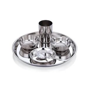 Service de table en acier inoxydable écologique fabrication vente en gros service de table en acier inoxydable prix en vrac utilisation de la vaisselle - Product Image 1