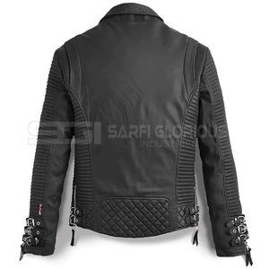 Venta al por mayor de moda de los hombres chaqueta de cuero de alta calidad - Product Image 2