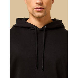 Regular Fit Men's Streetwear Hoodie 100% Cotton Quick Dry Lightweight Solid Winter <b>Sweatshirt</b> Casual Pullover Hooded <b>Plain</b> Dyed - Product Image 4