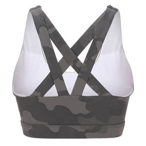 Ensemble de soutien-gorge de sport avec logo personnalisé du fabricant professionnel Bikini design dos nu unique et confortable à séchage rapide à bas prix - Product Image 2