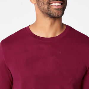 Camisetas Médicas de Manga Larga, Tejidas, 100% Algodón, Transpirables y Cómodas para Hospital - Product Image 5