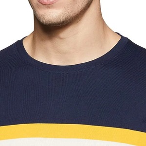 เสื้อยืดผู้ชายธรรมดาผ้าฝ้าย100% เสื้อยืดแขนสั้น Stander คุณภาพเสื้อยืดผู้ชายที่มีการออกแบบที่กำหนดเอง - Product Image 4