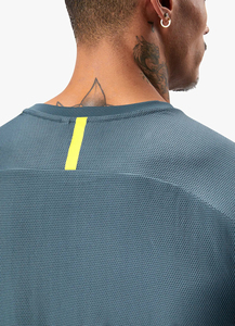 Chemise OEM personnalisée 100% Vêtements en bambou T-Shirts unis pour hommes, col en V, en coton, avec logo personnalisé, pour musculation et musculation - Product Image 3
