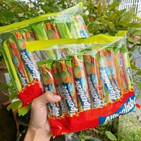 PRODUIT CHAUD Confiserie Alpenlieb Bonbons durs mélangés aux fruits mangue chili sel 416g X24 sachets Jawbreaker Boosting Energy Vietnam