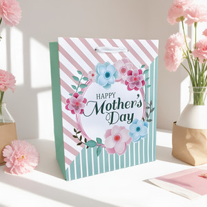 MT02情人节母亲情节包装礼品花束花定制纸袋 - Product Image 3