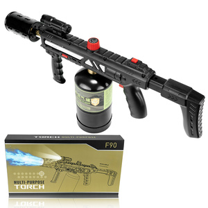 Potente Antorcha <span class=keywords><strong>de</strong></span> Propano para Cocinar, Antorcha <span class=keywords><strong>de</strong></span> Soldadura Sous Vide, Antorcha <span class=keywords><strong>de</strong></span> Leña Ajustable para Asar Carne, Encendedor <span class=keywords><strong>de</strong></span> Fogatas para Barbacoa - Product Image 1