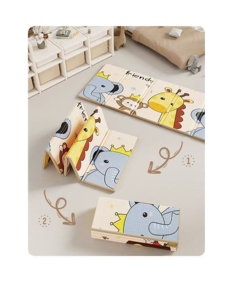 Tappetino interattivo per neonati, bambini, morbido con Design, colorato e facile da pulire - Product Image 3