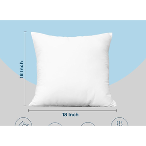 Set di 2 Cuscini Quadrati Decorativi con Logo, 45x45 cm, in Tessuto di Lino Nero e Arancione, Portatili, Lavabili, Riscaldabili, per Ufficio, Casa e Occasioni Festive - Product Image 2