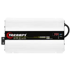 Taramps智能充电器100/130A电源双伏自动127V/220V交流电池充电器1850W输出功率130A动态模式