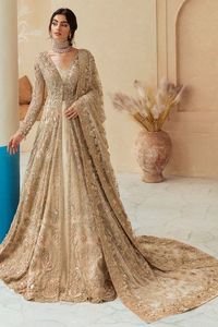 NEW HEAVY EMBROIDERY on <b>BRIDAL</b> <b>JACKET</b>,BLOUSE,LEHENGA & DUPATTA WITH EMBELLISHED CRYSTAL GLASS BEADS,DABKA WORK for WEDDING @2024 - Product Image 2