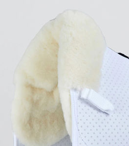 Manta de silla de montar ecuestre inglesa acolchada de algodón transpirable con forro suave, soporte cómodo para equitación, diseño personalizado - Product Image 2