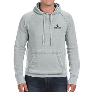 Design personnalisé de haute qualité délavé à l'acide sweats à capuche pour hommes hiver polyester/coton solide décontracté grande taille respirant vêtements de rue - Product Image 1