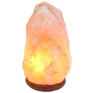Lampe en sel de l'Himalaya en cristal rose naturel sculpté à la main, artisanat naturel décoratif à prix avantageux - Product Image 5