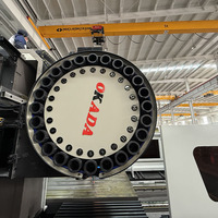 Fresadora de pórtico GMC2013 JORSEN BT40 vertical simple con controlador CNC GSK, de alta resistencia y alta precisión, de aluminio.