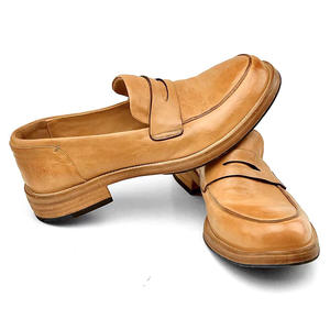 Zapatos formales de cuero para hombre, con punta en pico, tipo Oxford, con amortiguación cómoda para reuniones y trabajo de oficina. - Product Image 3