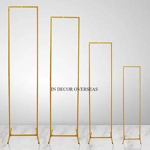 Gorgeous Look Fancy Diseñador elegante Alambre de metal resistente Hecho Accesorios de decoración de boda Harlow Stand en precio impresionante - Product Image 3