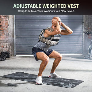 High Quality Men's Tactical Weighted <b>Vest</b> Strength Training Pull-ups <b>Weight</b> Carrier <b>Vests</b> Gym Fitness Bodybuilding Weighted <b>Vest</b> - Product Image 6
