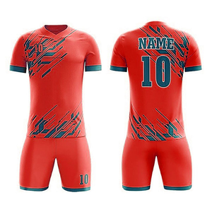 2025 nouveau maillot de football personnalisé en gros pour jeunes et hommes Kit de football à séchage rapide de haute qualité pour l'été ensemble complet de vêtements de football - Product Image 4