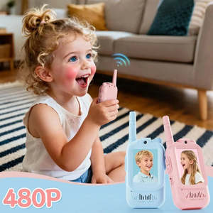 Rechargeable <b>Walkie</b> <b>Talkies</b> Set Lot 2 for Kids Fun Toy Communication Device - Product Image 4