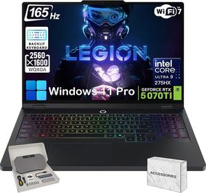 Nuevo en Stock: Laptop para Juegos Lenovo Legion Pro 5i Gen 10 - Intel 24 Núcleos Ultra 9 275HX, GeForce RTX 5070 Ti, 64GB RAM, 4TB SSD - Product Image 1
