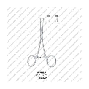 Manual de acero inoxidable ATRAUMA Fórceps de agarre intestinal y de tejido Base de instrumentos quirúrgicos Duval Acero inoxidable - Product Image 4