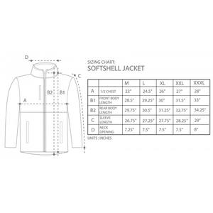 OEM respirant hommes matelassé couleur bloc fermeture éclair Softshell veste col montant avec manches attachables pour l'hiver - Product Image 6