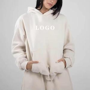 ชุดวอร์มผ้าฝ้ายสำหรับผู้ชายชุดวอร์มไซส์ใหญ่พิเศษพิมพ์ลายโลโก้ตามสั่ง - Product Image 1