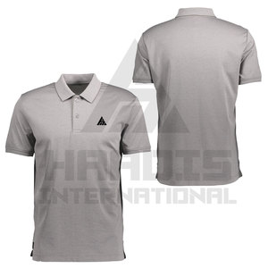 2024 nuevo diseño hombres Polos personalizados bloque de Color medio botón cómodo precio al por mayor Polo - Product Image 6
