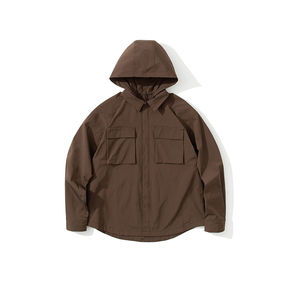 Veste coupe-vent d'aventure unisexe pour l'extérieur, imperméable, respirante, légère, softshell, design d'entraînement conçu pour toutes les saisons - Product Image 2