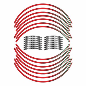 Adesivi Rossi per Cerchioni Moto da 17 Pollici - Compatibili con Ducati Streetfighter - Product Image 2