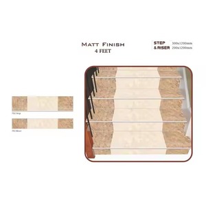 Vistaar GVT Porcelana Paso 1200x300mm Elevador 1200x200mm 11mm Baldosas de cerámica antideslizantes 4 pies Calidad de exportación - Product Image 6