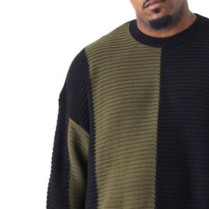 Fabricant professionnel pull tricoté surdimensionné à manches longues pour hommes nouvelle mode pull d'hiver de marque personnalisé pour hommes - Product Image 5