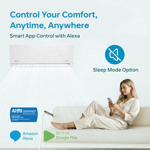 <span class=keywords><strong>Climatiseur</strong></span> multi-split à onduleur DC ZERO 12000 BTU R410A, classe énergétique A+++ pour usage domestique, chauffage contrôlé par application - Product Image 3