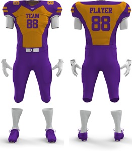 Uniformes de football américain de haute qualité imprimés par sublimation, respirants et à séchage rapide pour adultes, personnalisation de la marque, prix - Product Image 4