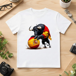 T-Shirt Unisex 210GSM 100% Cotone Stile Casual con Stampa Personalizzata Vestibilità Oversize (Taglia XXL) - Product Image 1