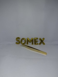 Pince à cils pour extension de cils meilleure qualité ensemble de pinces à cils avec logo personnalisé marque privée - Product Image 2