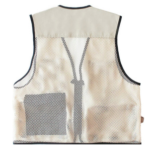 Chaleco de pesca de malla de alta calidad, ropa reflectante personalizada Sartyt, ropa de seguridad impermeable, chaleco de entrenamiento con múltiples bolsillos - Product Image 5