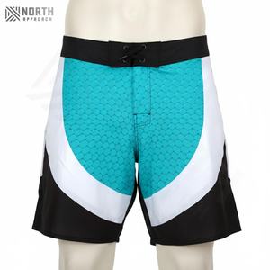 Shorts de Baño para Hombre, Venta Caliente, Logotipo Personalizado, Color y Talla a Elección, Tejido de Lona Transpirable, Cierre con Cordón, Ropa de Verano al por Mayor - Product Image 2