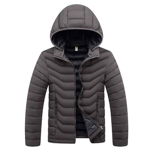 Custom Men's Winter Outerwear <b>Jackets</b> 2024 Casual Quilted <b>Jacket</b> for Men Coats Windproof Waterproof Puffer <b>Jacket</b> Man With Hood - Product Image 5