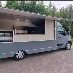 Remorques multifonctions conduites à roues motrices entièrement équipées, camions de restauration rapide mobiles, camions de restauration mobiles avec remorques conduites à roues motrices entièrement équipées - Product Image 1