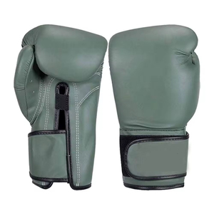 Gants de boxe professionnels anti-humidité, protection UV, sangle de poignet réglable pour fermeture, personnalisables - Entraînement en salle de sport - Product Image 1