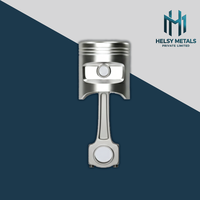 Ensemble bielle-piston moteur en aluminium et acier inoxydable usiné VMC de haute précision pour le marché secondaire automobile OEM