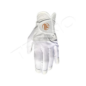 Calidad Suave Transpirable Cabretta Cuero Piel de oveja Pro Mano izquierda Mano derecha Guantes de Golf por - Product Image 5