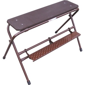 MBA <b>Folding</b> Trestle Collapsible Painted Steel <b>Table</b> - Product Image 1
