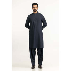 Traje de Negocios para Hombre, Corte Regular, Blazer Bordado, Cierre de Botones Simple o Doble, Tela de Lana SK-EMB25-048 - Product Image 3