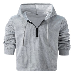 Sudaderas con capucha para hombre, nuevo jersey ajustado, Sudadera con capucha para hombre, Sudadera con capucha para hombre con cremallera diagonal - Product Image 1