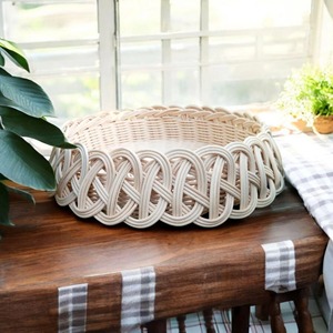 Handwoven Eco-Friendly Natural Rattan <b>Square</b> Bread and Fruit Storage <b>Baskets</b> Handmade Modern Multifunction Made in Vietnam - Product Image 2