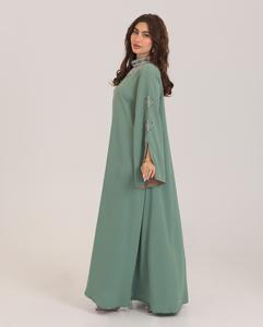Abaya pour femmes en soie satinée de luxe de haute qualité, anti-rides, faite à la main, robe islamique turque à manches longues, Dubai, musulmane, vente en gros - Product Image 2